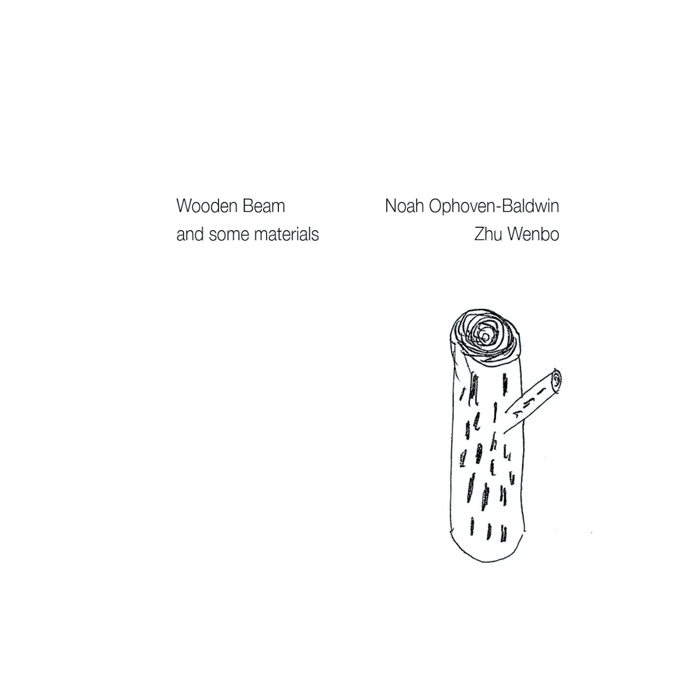 Cover for Wooden Beam and Some Materials